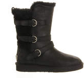 Thumbnail for your product : UGG Becket Buckle Boots Black Leather
