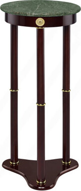 Ebern Designs Elna Accent Side Table With Round Top Plant Stand