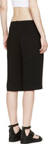 Thumbnail for your product : Helmut Lang Black Slouchy Torsion Shorts
