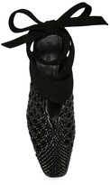 Thumbnail for your product : J.W.Anderson lace-up woven mules