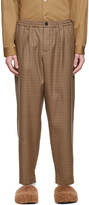 Thumbnail for your product : Marni SSENSE Exclusive Brown Wool Trousers