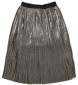 Karl Lagerfeld Paris Pleated Lurex Skirt