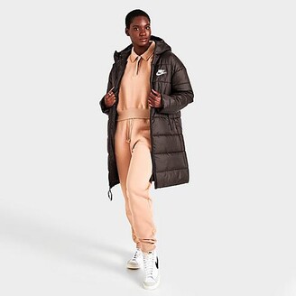 long puffer coat womens nike
