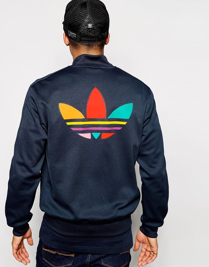 adidas X Pharrell Williams Supercolour Track Jacket Co-ord - ShopStyle