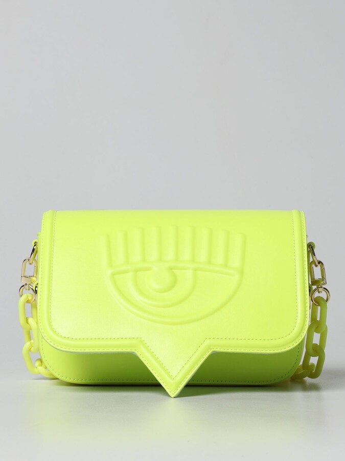 NEW Chiara Ferragni Wallet EYELIKE BAGS Female Green