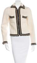 Thumbnail for your product : Chanel Bouclé-Trimmed Wool & Alpaca Jacket