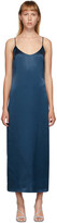 Thumbnail for your product : La Perla Navy Silk Slip Dress