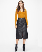 Thumbnail for your product : Ted Baker DAYLLAA PU Utility Pencil Skirt