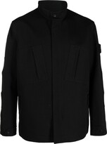Thumbnail for your product : Stone Island High-Neck Cotton-Wool Jacket