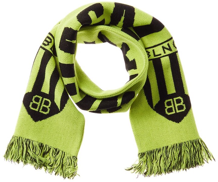 Balenciaga Logo Scarf | Shop the world's largest collection of 