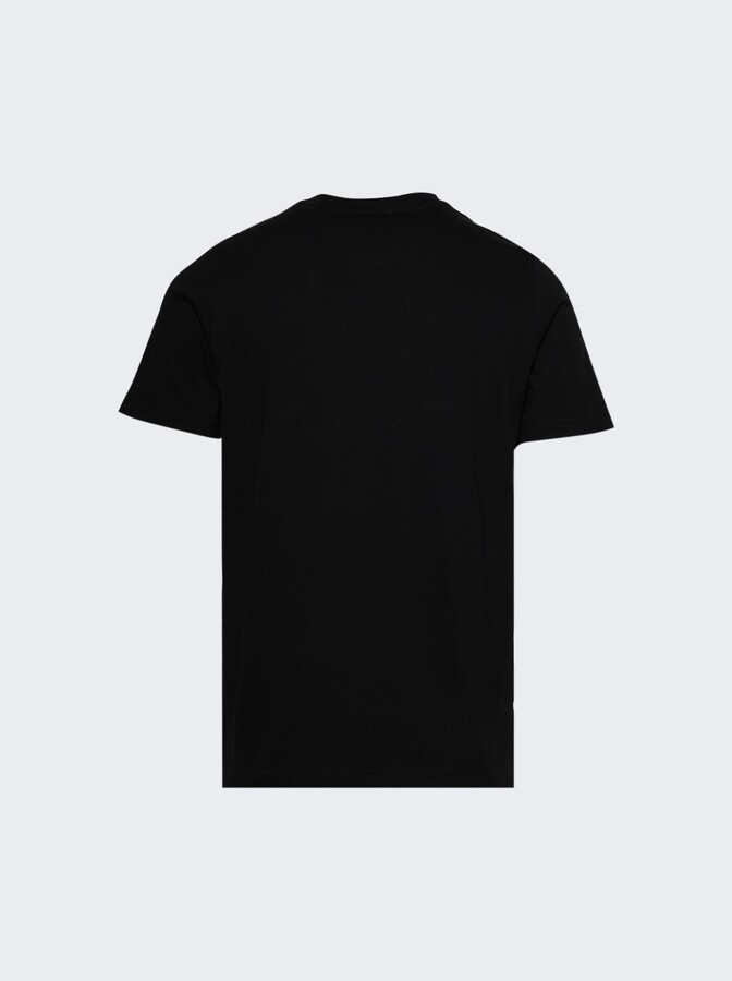 Casablanca Mushroom Emblem Printed Tee Black