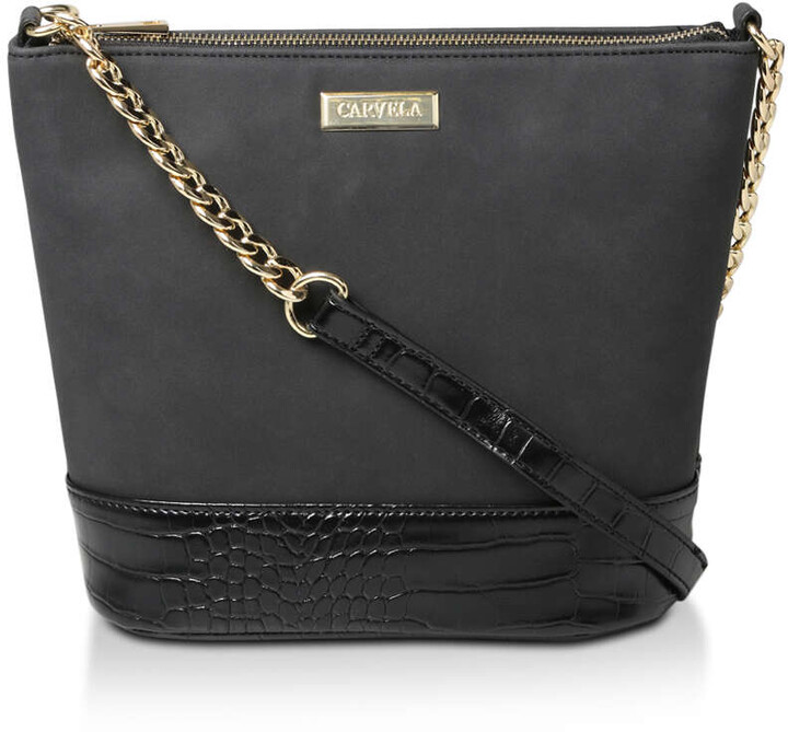 carvela impress midi tote