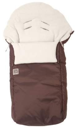 Red Castle Footmuff Water Resistant Outer/Fleece Lining (Brown/Ivory)