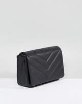 Thumbnail for your product : ASOS Quilted Cross Body Bag With Iridescent Chain