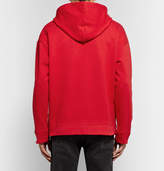 Thumbnail for your product : Raf Simons Oversized Printed Loopback Cotton-Jersey Hoodie
