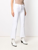 Thumbnail for your product : J Brand Frayed Flared Jeans