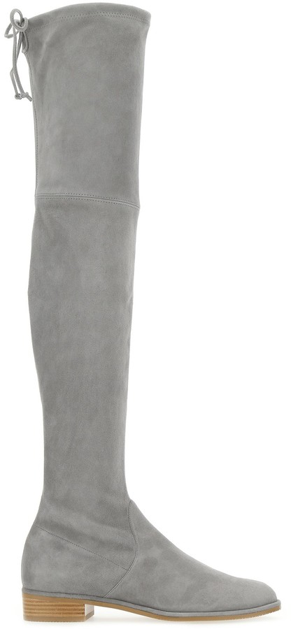 stuart weitzman over the knee boots grey