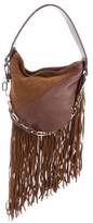 Thumbnail for your product : DSQUARED2 Suede Fringe-Trimmed Bag