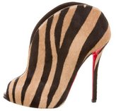 Thumbnail for your product : Christian Louboutin Chester Fille 120 Booties w/ Tags