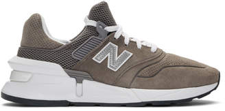 Comme des Garcons Homme Homme Grey New Balance Edition MS997 Sneakers