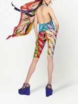 Thumbnail for your product : Pucci Graphic-Print Halterneck Top