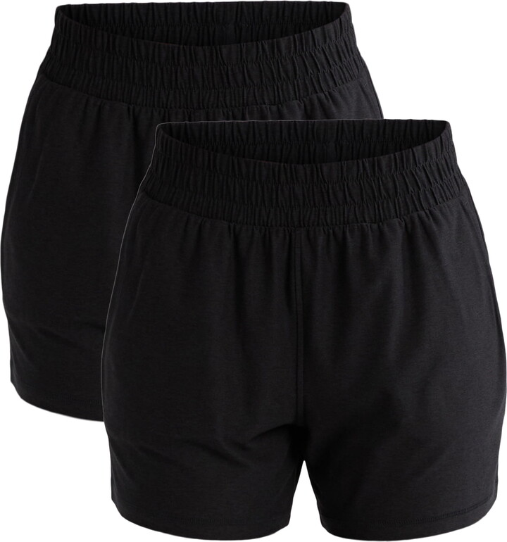 Athletic Works Women’s and Women’s Plus ButterCore Soft Performance Gym Shorts, Available in 1, 2 and 5-Pack, Sizes XS-4X