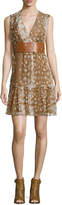 Thumbnail for your product : Agnona Sleeveless Ruffled-Hem Dress