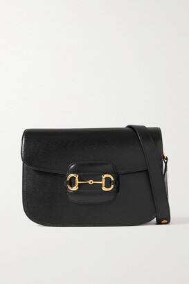 Gucci Horsebit 1955 Textured-leather Shoulder Bag