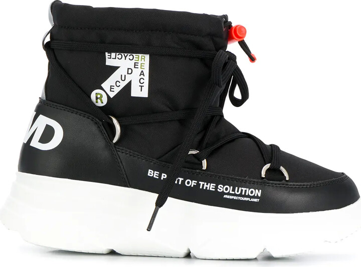 F_WD Logo Snow Boots