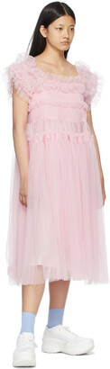 Molly Goddard Pink Tulle Jimmy Dress