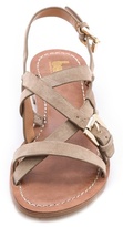 Thumbnail for your product : Belle by Sigerson Morrison Arson Suede Flat Sandals
