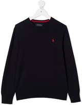 Thumbnail for your product : Ralph Lauren Kids Embroidered Logo Cotton Sweatshirt