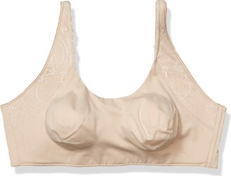Annette Women's Firm Lace Underwire with Wide Back Bra