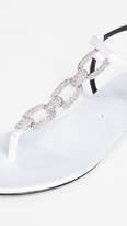 Thumbnail for your product : Stella Luna Strass Flat Sandals
