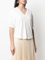 Thumbnail for your product : Nude V-neck cotton T-shirt