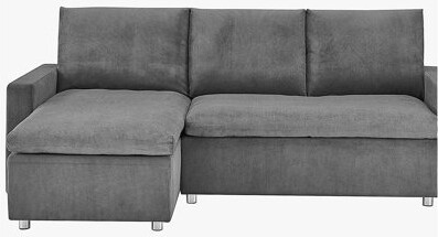 East Urban Home L-Shaped Convertible Sofa Bed 90\