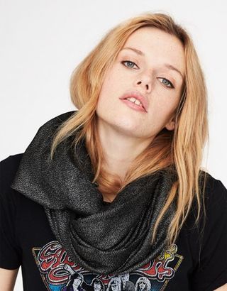 American Eagle Outfitters AE Metallic Woven Scarf