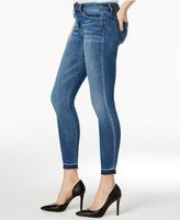Thumbnail for your product : Joe's Jeans Rini Cotton Released-Hem Skinny Jeans