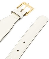 Thumbnail for your product : Gucci Horsebit Leather Belt - White