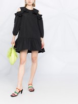 Thumbnail for your product : RED Valentino Cold-Shoulder Shift Dress