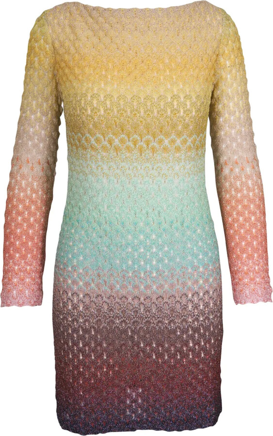 Missoni Faded-Effect Mini Dress