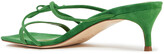 Thumbnail for your product : Bzees By Far January Bow-embellished Suede Mules