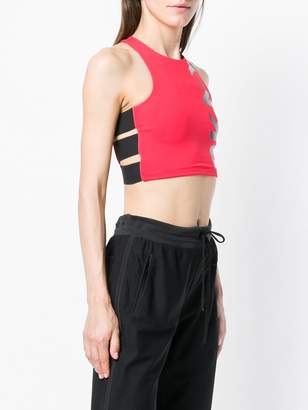 DKNY cropped sport top
