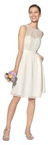 Thumbnail for your product : Tevolio Women's Chiffon Illusion Sleeveless Bridesmaid Dress  Neutral Colors - TevolioTM