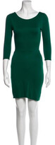 Thumbnail for your product : Alice + Olivia Scoop Neck Mini Dress