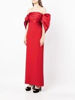 Thumbnail for your product : SOLACE London Off-Shoulder Maxi Dress