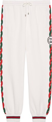 Gucci Cotton jogging pant with Interlocking G