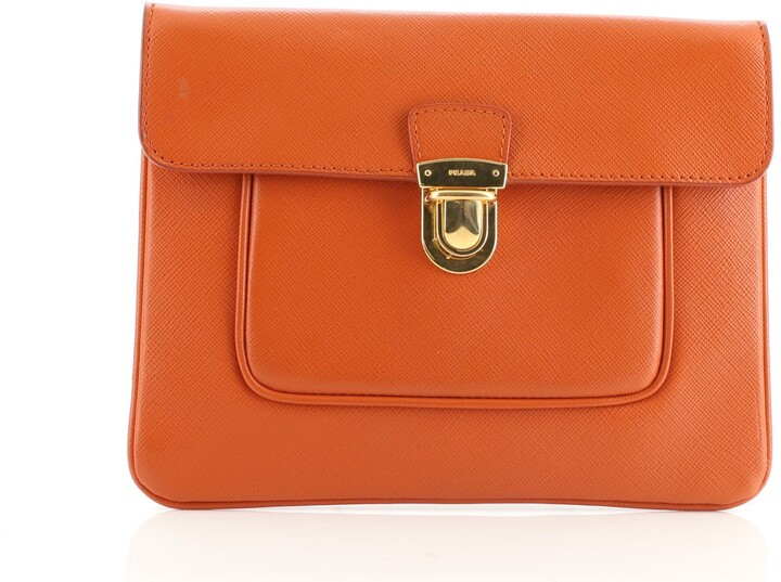 Prada Orange Handbags | Shop the world's largest collection of fashion |  ShopStyle