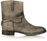 Thumbnail for your product : Frye Lindsay distressed leather ankle boots