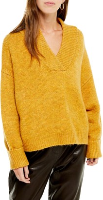 Topshop v neck sweater Outlet